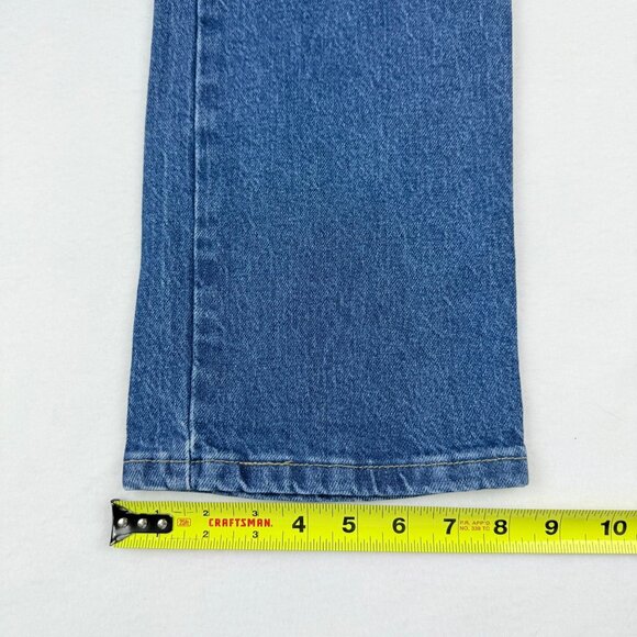 Wrangler Mens Regular Fit Stretch Blue Denim Jeans Size 29x30  Straight Leg NWOT - Picture 9 of 10